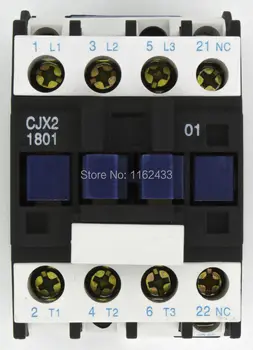 CJX2-1801 18A 48V AC 3P NC stykač CJX2-18 LC1-D18 série 48VAC AC stykač