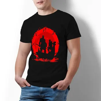 God Of War T Shirt Zábava 100 Bavlna Streetwear T-Tričko Krátke Rukávy Vytlačené Tričko Plus Veľkosť Mens