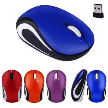 Univerzálny Pohodlné Prenosné PC, Notebook 800/1200DPI, USB 3 Tlačidlá Optická 2.4 G Mini Wireless Mouse