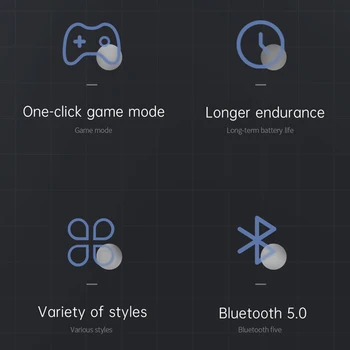 Tws Slúchadlá Pravda Bezdrôtový Headset Bluetooth5.0 Potlačením Hluku Športové Slúchadlá Slúchadlá Base 2 pre Česť Sony s Mikrofónom