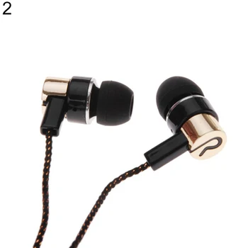 3,5 mm In-Ear Slúchadlá Stereo Slúchadlá Super Bass Športové Headset Kovové Slúchadlá