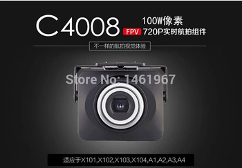 MJX X101 C4008 FPV 720P real time leteckých fotoaparát pre X101 X102 X103 X104 A1 A2 A3 A4 Drone X600 VS X8W X8G X5sw Fotoaparát