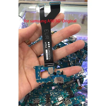 1pcs USB Nabíjací Port Konektor pre Kábel Dock Flex Kábel Pre Samsung A90 5G A908B A908N Náhradné Diely