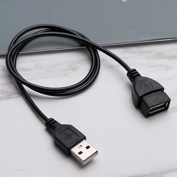 USB 2.0 Kábel Extender Kábel Drôt Prenos Dát Káble, Super Rýchlosť Dát Predlžovací Kábel pre Monitor, Projektor Myši FL