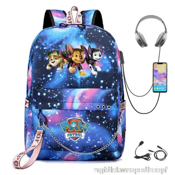 Anime Školy Bagpack PACKA HLIADKY Bookbag Kapacita Školský batoh pre Chlapcov, Dievčatá, Deti Batoh Chlapci USB Notebook Taška Pack