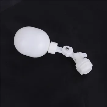 Biele Plastové Nastaviteľné Automatické Vyplnenie Float Guľového Ventilu Vody Spínača Pre Vodojem Vodojem
