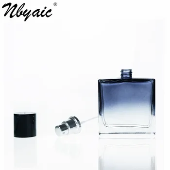 Nbyaic 1pcs parfum fľašu, 50ml prázdnu fľašu, 30 ml vysokokvalitného modré sklenené spreju, parfum fľašu, prázdne fľaše.
