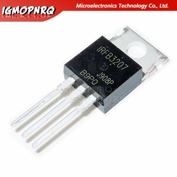 10PCS IRFB3207PBF TO220 IRFB3207 3207 DO 220 nový MOS FET tranzistora