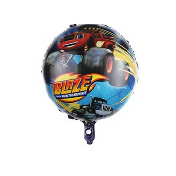 Blaze a Monster Stroje Balón Deti Narodeninovej Party Dekorácie Monster Auto Latexové Balóny