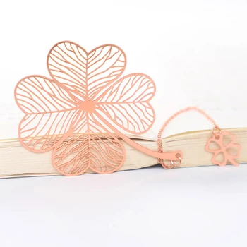 14 Modely Kovové Záložku Čínsky Štýl Vintage Tvorivé Leaf Duté Žily Javorový List Je Lemovaný Marhuľový Leaf Záložku Darčeky 2021