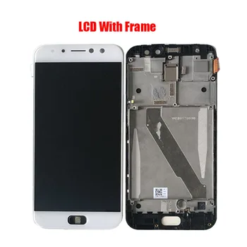 LCD Displej Pre Asus Zenfone 4 Selfie Pro ZD552KL Z01MD Displej S montážou Rámu, Lcd displej, Dotykové Sklo náhradné Originálne čierna