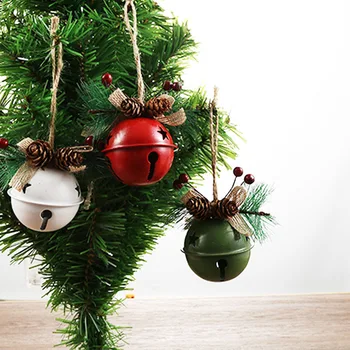 Jingling Bell Pinecone Dekor 3 Farebné Štýly Vianočný Strom Decor Deti Prospech Noel Dekor Šťastné A Veselé Vianoce, Výzdoba Pre Domáce 2022