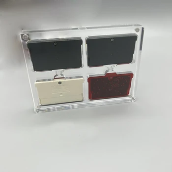 Úložný box Pre GBA hra karty pole Magnetické pokrytie high transparentné akrylátové hra display box