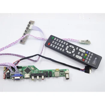 Držiak pre LTN116AT01 1 366 x 768 USB Panel 40pin Obrazovka, Audio, VGA, TV HDMI, Diaľkové LED LCD Radič Doard Displeji AV LVDS Monitor