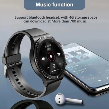 2021 Nové Bluetooth Hovor Smart Hodinky 4G ROM Mužov Miestnej Hudby Srdcovej frekvencie Fitness Tracker Smartwatch Pre Huawei GT2 pro Xiao telefón