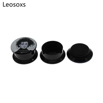 Leosoxs 2ks Populárne Akryl Ľudských Tvar Ucha Rozširuje Niť Tunel zátkové chrániče sluchu 4 mm-25 mm Ľudské Telo Šperky, Piercing