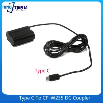 PD Adaptér Kábel Typu C, USB-C na DMW-BLK22 Figuríny Batéria DMW-DCC17 DC Spojka pre Panasonic DC-S5 DC-S5K Lumix S5