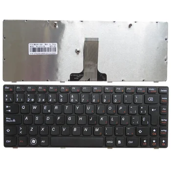 Španielsky Notebooku, klávesnice LENOVO G470 V470 B470 B490 G475 B475E V480C B480 M490 SP Čierna klávesnica