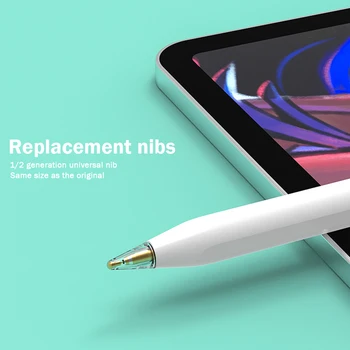 PEN002 Plastové Náhradný Stylus Pen Tip pre Apple Ceruzka Gen 1/2 iPad Stylus dotykovej obrazovky, Pera Náhradné Nib Priehľadné Odolné