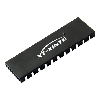 Inovovaný Chladič Cooler Pohode Fin Tepelne Vodivé Lepidlo pre M. 2 pre NGFF 2280 PCI-E pre NVME SSD 70*22 mm Hrúbka 3/6 mm