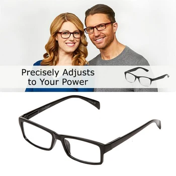 ZUEE Okuliare na Čítanie Moc Čitateľov Vysoko Kvalitné Ženy Muži Automatické Nastavenie Bifocal Presbyopia Okuliare +50 Do +250 Okuliare