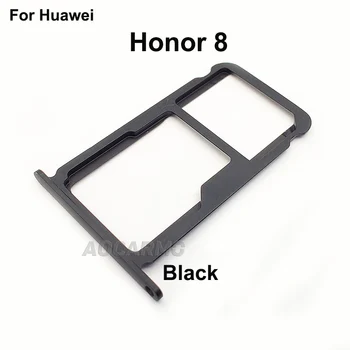 Aocarmo Pre Huawei Honor 8 FRD-AL00 Nano Sim Kartu MicroSD Slot Držiak Náhradného Dielu