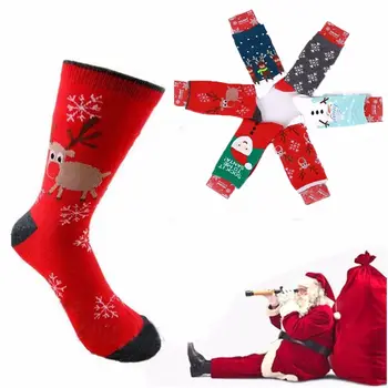 ITFABS Najnovšie Modely Móde Hot Ženy Roztomilej Príležitostné Vianočné Ponožky Mulit-Módne Štýly Santa Snehuliak Snowflake Ponožky Výplň